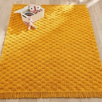 Ковер Детский из биохлопка Pundana 120 x 180 см желтый AM.PM  фото, kupilegko.ru